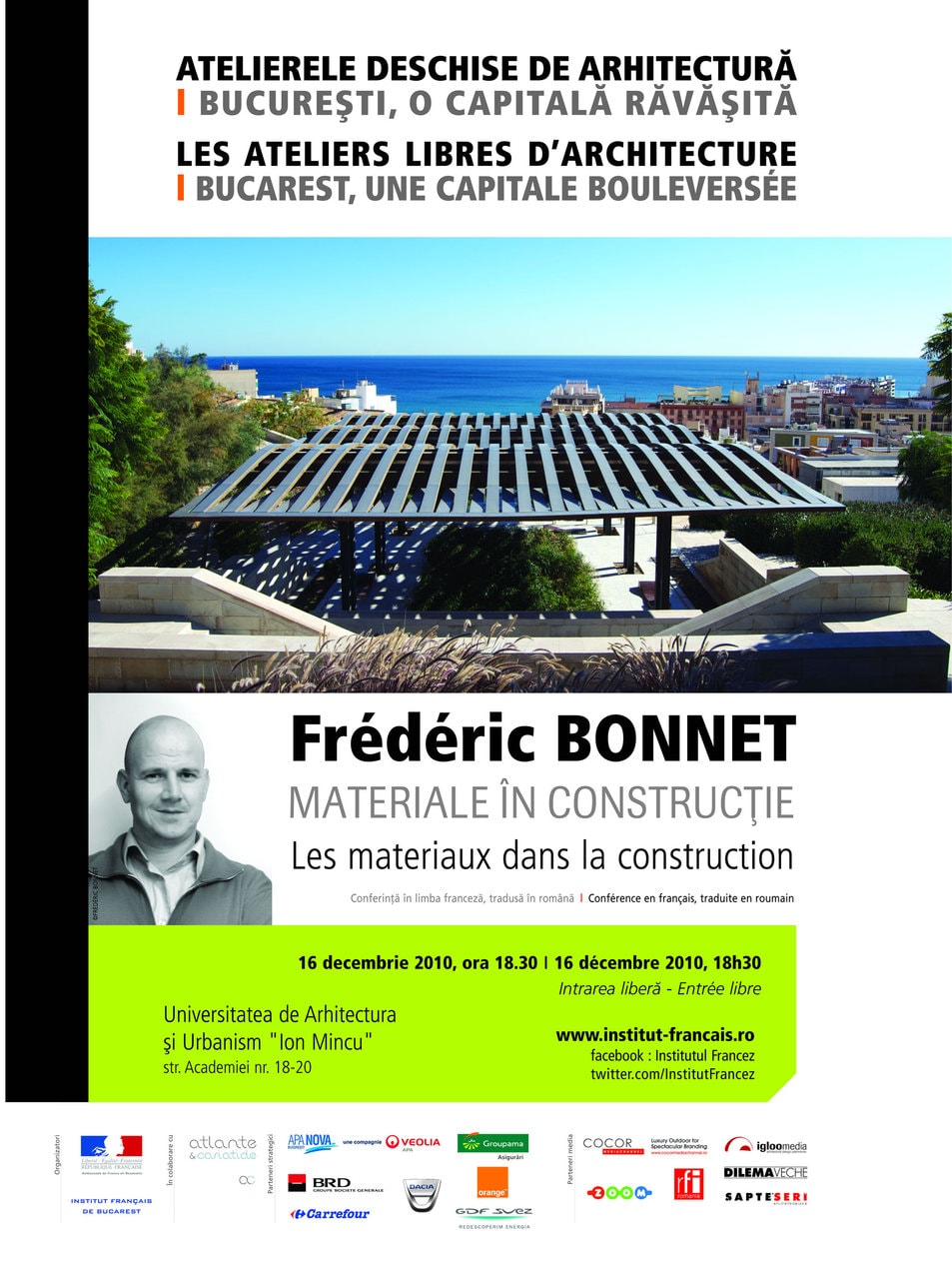 Frédéric Bonnet. Materiale în construcţie