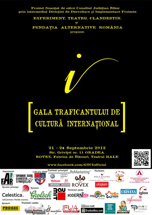 GALA TRAFICANTULUI DE CULTURĂ INTERNAŢIONAL 2012