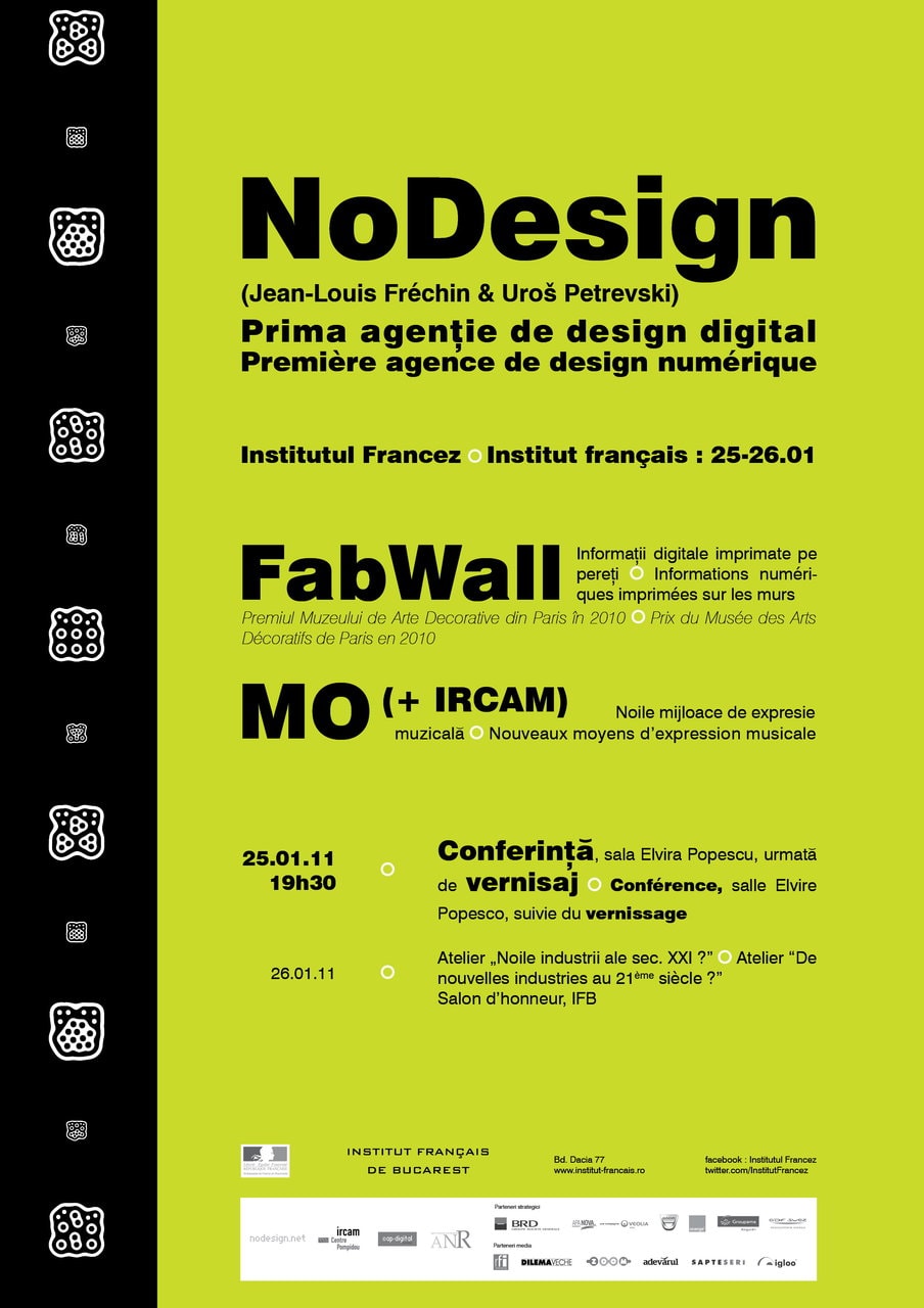 Workshop NoDesign, IFB, 26 ianuarie 2011