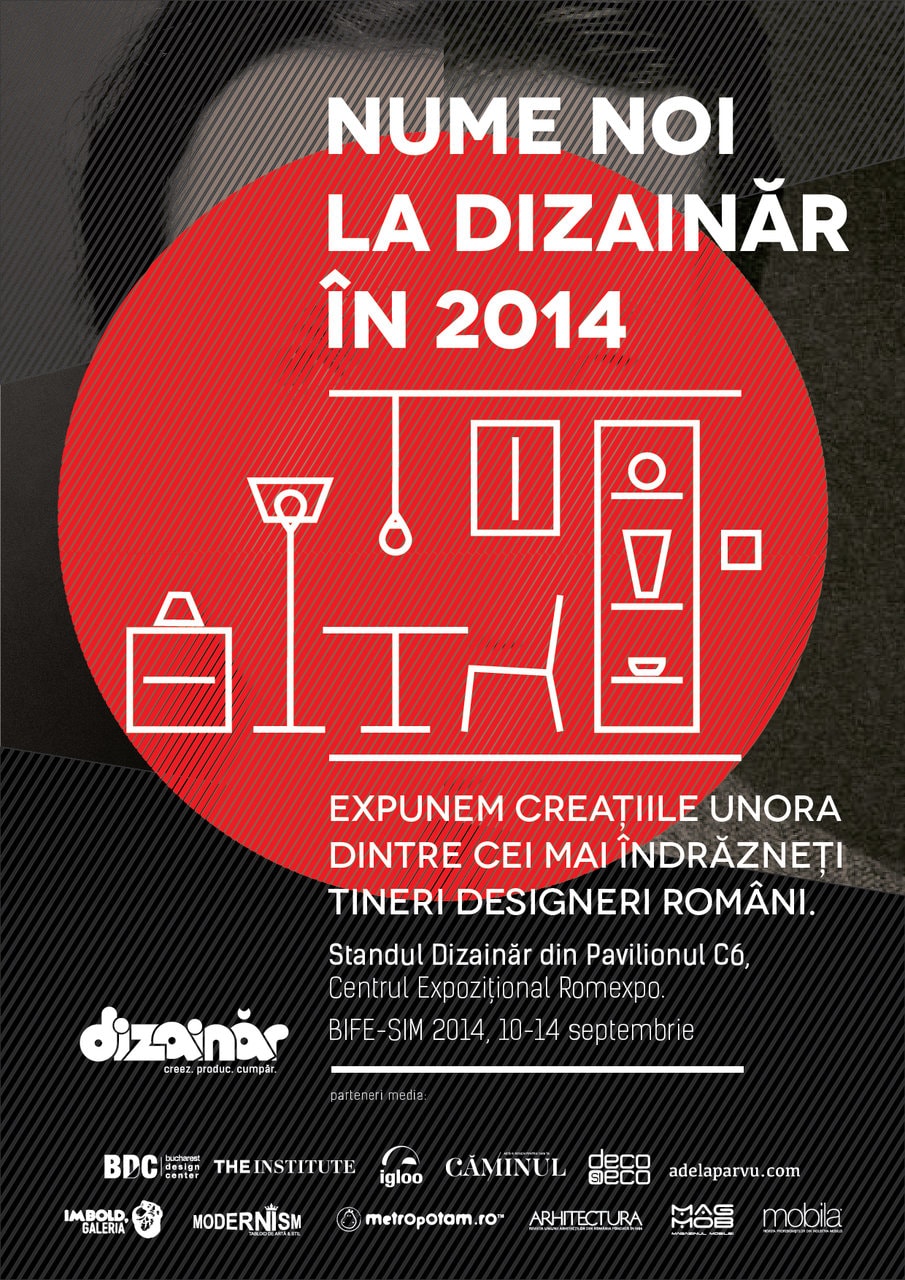 Nume noi la Dizainăr | 10-14 septembrie Pavilion C6, Romexpo