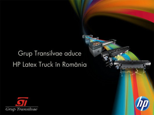 Grup Transilvae aduce HP Latex Truck în Romania, într-un roadshow dedicat tehnologiei HP Latex