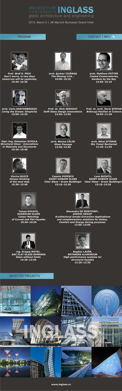 Primul eveniment din 2013 dedicat arhitecturii | program final si speakeri