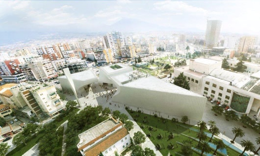 BIG va realiza un nou centru cultural în Albania