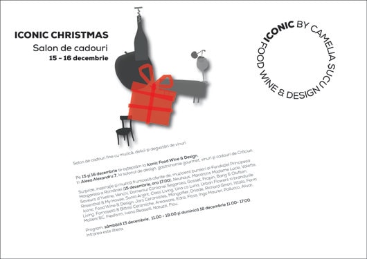 Iconic Christmas - salon de cadouri fine la Iconic Food Wine & Design