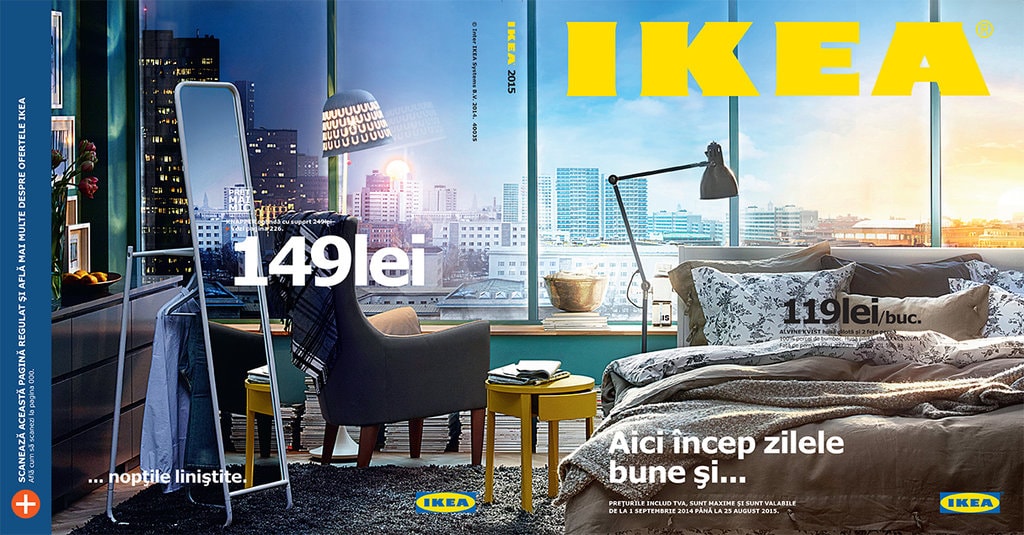 Zilele bune și nopțile liniștite sunt în centrul atenției în Catalogul IKEA 2015