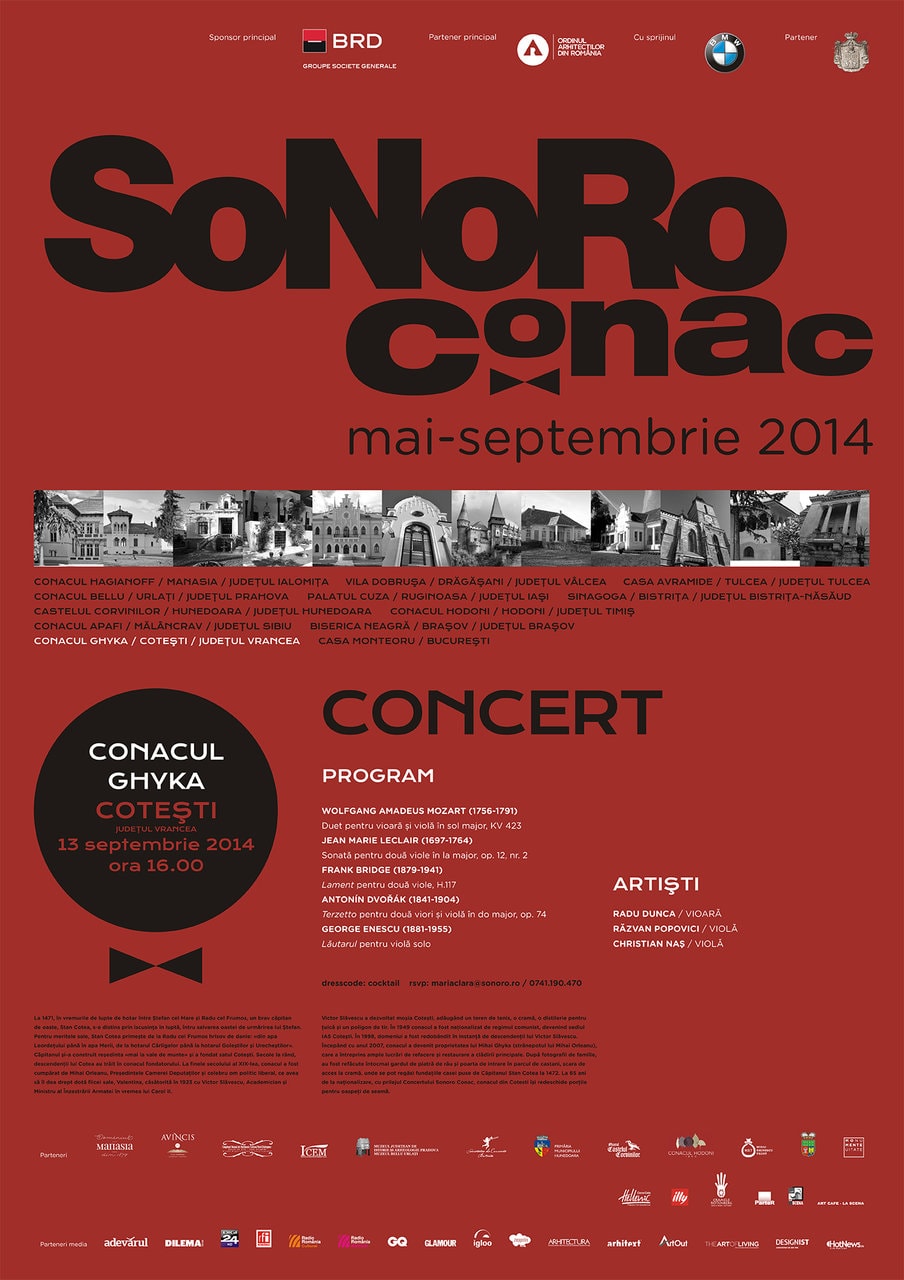 Conacul Ghyka, Biserica Neagră și Casa Monteoru : ultimele opriri SoNoRo Conac din septembrie