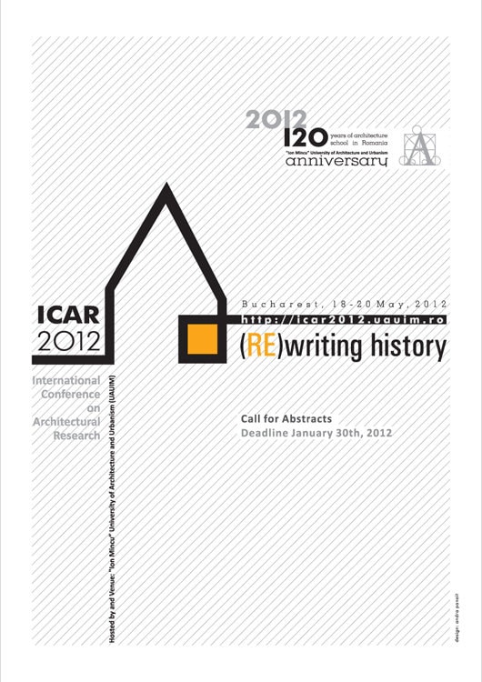 Conferinţa de cercetare arhitecturală ICAR 2012