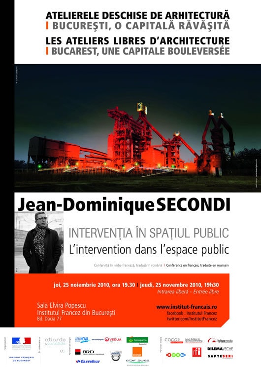 Jean-Dominique Secondi - Ateliere Deschise de Arhitectură