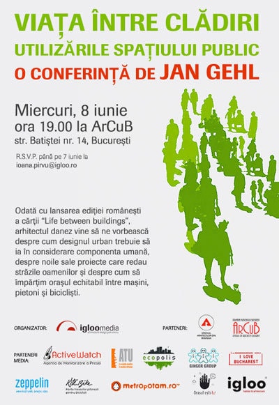 Igloo media prezintă Jan Gehl - despre cum să redăm oraşele oamenilor
