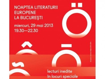 Noaptea Literaturii Europene la Bucureşti