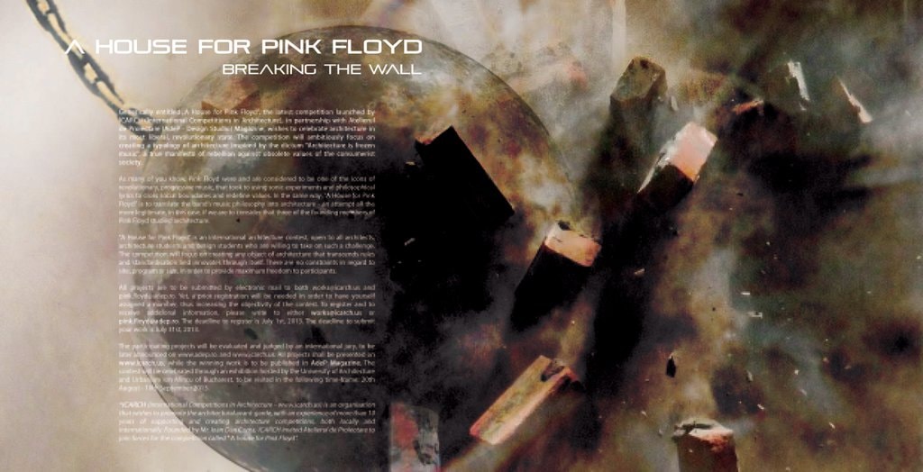 Concurs: A HOUSE FOR PINK FLOYD