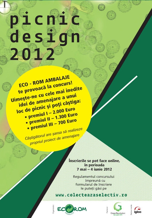 Eco-Rom Ambalaje lansează concursul Picnic Design 2012