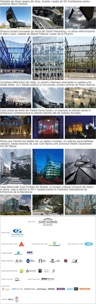 INGLASS 2012: ultimele înfăţişări ale sticlei în structuri de metal, beton şi lemn