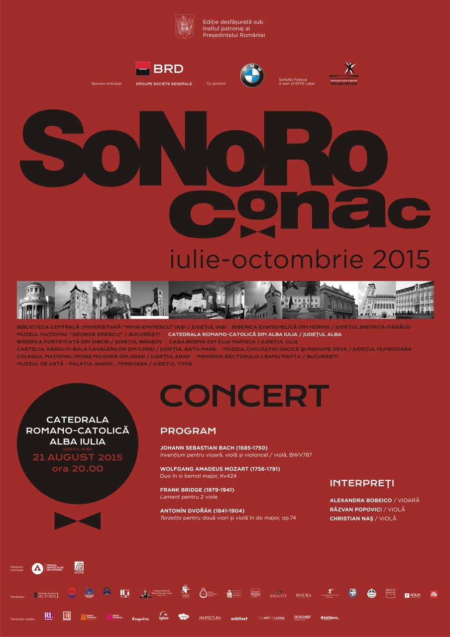 Concert SoNoRo Conac la Alba Iulia