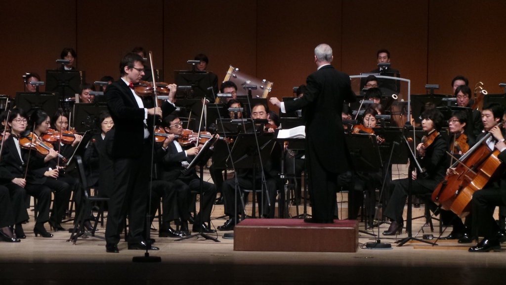 Succes extraordinar la Seul pentru violonistul Alexandru Tomescu