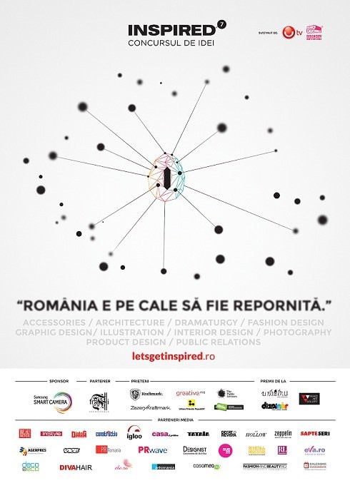 INSPIRED Concursul de Idei  a ajuns la cea de-a 7 ediţie! România e pe cale să fie repornită