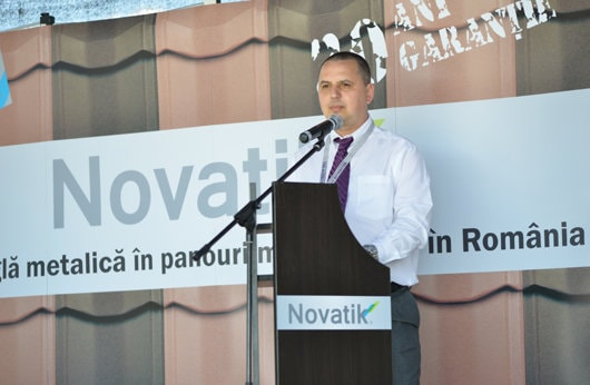 Final Distribution produce ţigla Novatik, prima ţiglă metalică în panouri mici fabricată în România